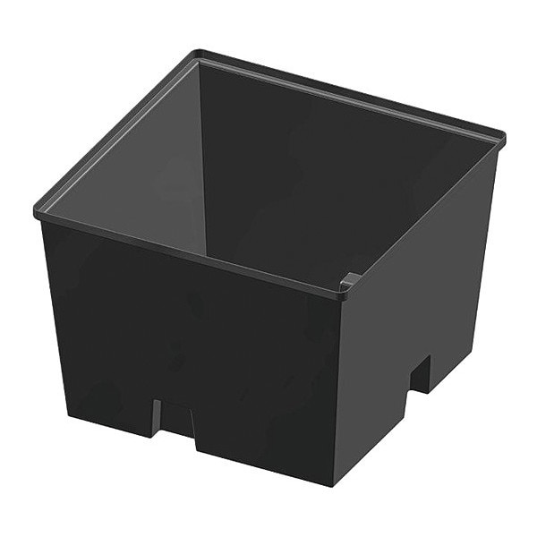 Tank Containment Basin Only 825gal, Base L60 in xW60 in xH50 in , Black