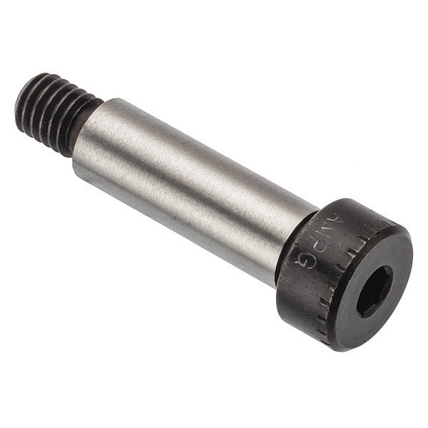 Shoulder Screw, M5 x 0.8 Thr Sz, 9.5mm Thr Lg, 8 mm Shoulder Lg, Alloy Steel