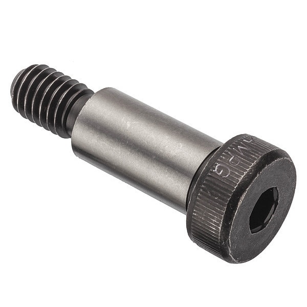 Shoulder Screw, M20 x 2.5 Thr Sz, 27mm Thr Lg, 100 mm Shoulder Lg, Alloy Steel