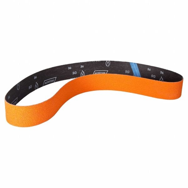 Sanding Belt, Coated, Ceramic, 40 Grit, Extra Coarse, Blaze R980P, Blaze