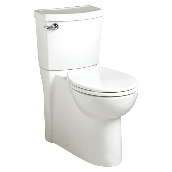 Cadet 3 Flowise RHe RdFrt ConTrapway 1.2, 1.28 gpf, Cadet Flushing System, Floor Mount, Round