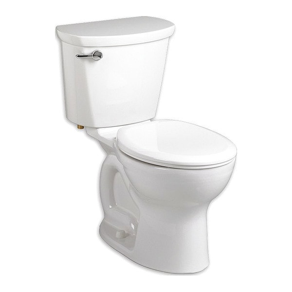 Cadet Pro Round Front Toilet 10 Inch Rou, 1.6 gpf, Cadet Flushing System, Floor Mount, Round, White