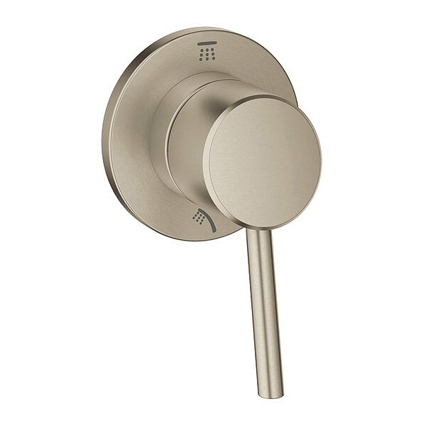 Concetto 2-Way Diverter Us Brushed Nicke