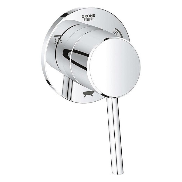 Concetto 3-Way Diverter Us Chrome
