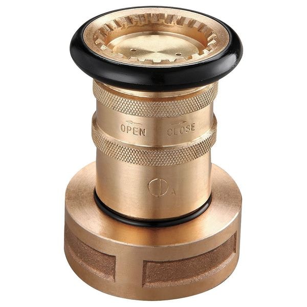 Industrial Fog Nozzle, 2-1/2 In., Black