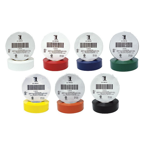 ElectricalTape, Vinyl, 22ydL, 3/4inW