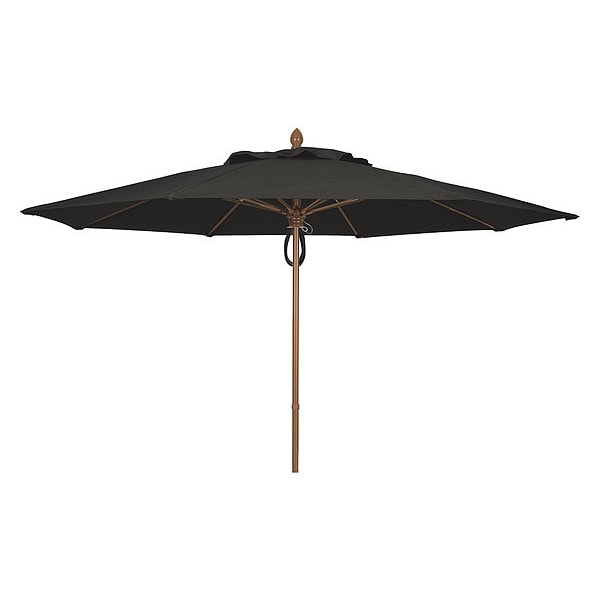 Market Umbrella 8Rb Pulley Pin Cb, Black, 11 ft.