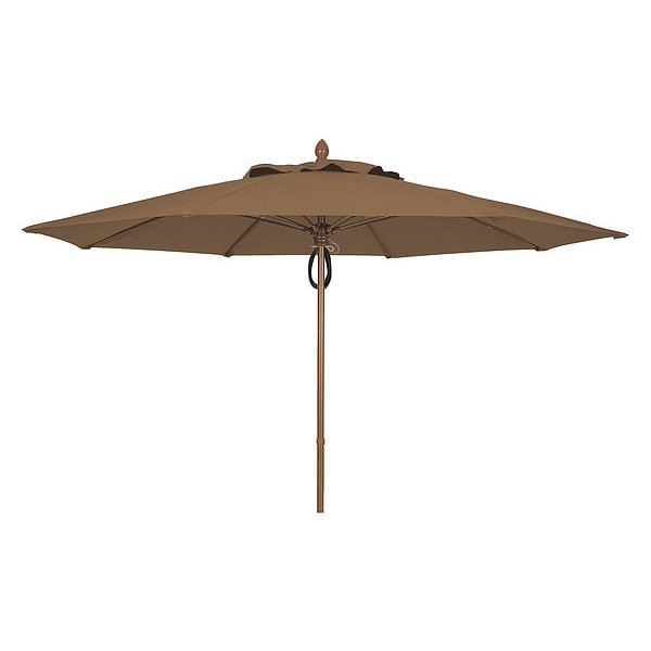 Market Umbrella 8Rb Pulley Pin, Cocoa, 11 ft.