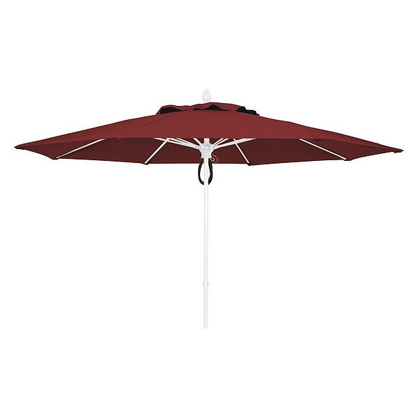 Market Umbrella 8Rb Pulley Pin, Burgundy, 11 ft.