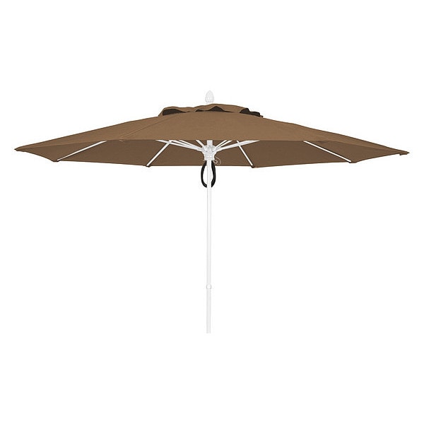 Market Umbrella 8Rib Pulley Pin, Cocoa, 11 ft.