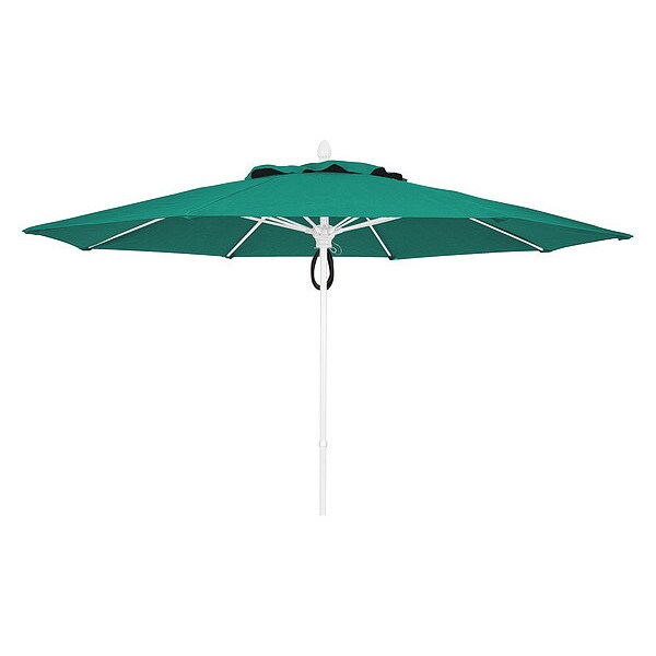 Market Umbrella 8Rib Pulley Pin, Teal, 11 ft.