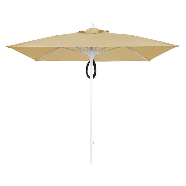 Market Umbrella 4 Rib Pulley Pin, Linen, 6 ft.