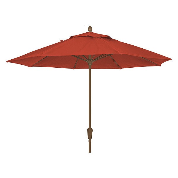 Market Umbrella 8Rib Crank, Terractta, 7.5ft.