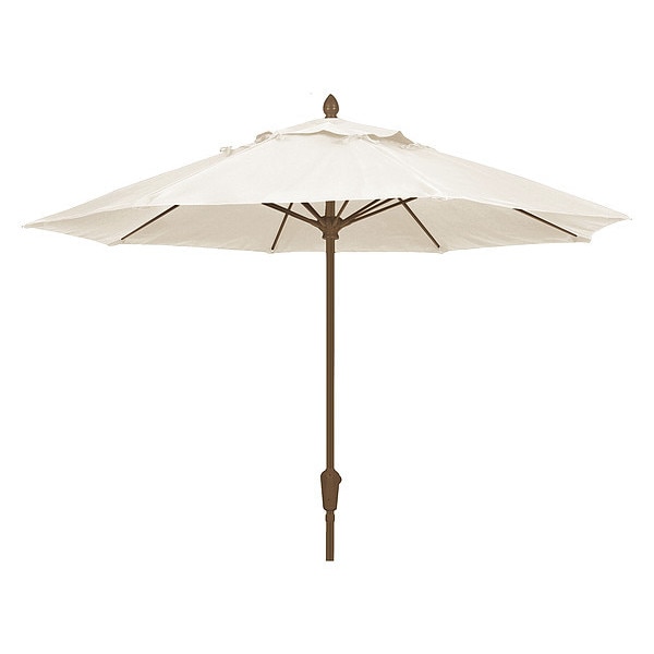 Market Umbrella 8Rib Cb Crank, Natural, 7.5 ft.