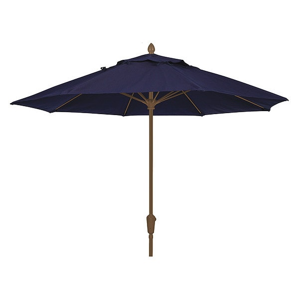 Market Umbrella 8Rib Cb Crank, Navy, 7.5 ft.