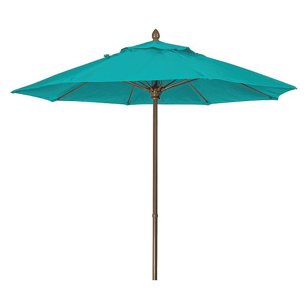 Mrkt Umbrella 8Rib PushUp Cb, Aruba, 7.5Ft