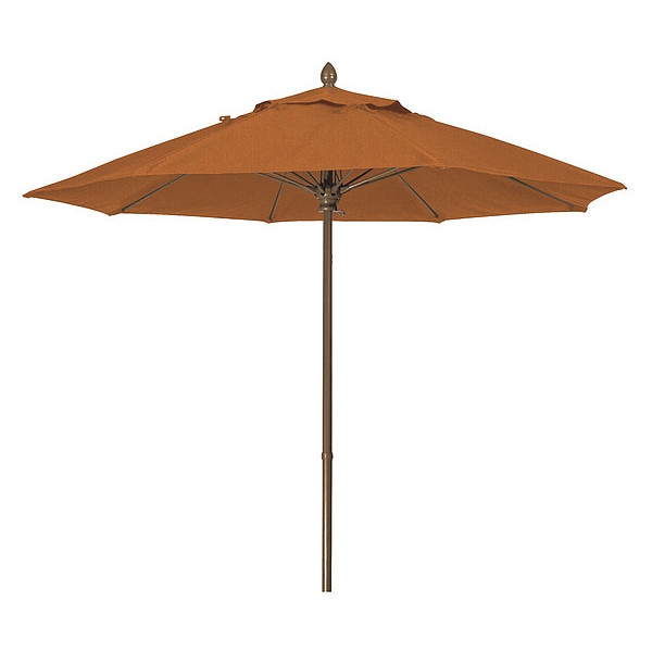 Market Umbrella 8Rib Push Up Cb, Tan, 7.5ft.
