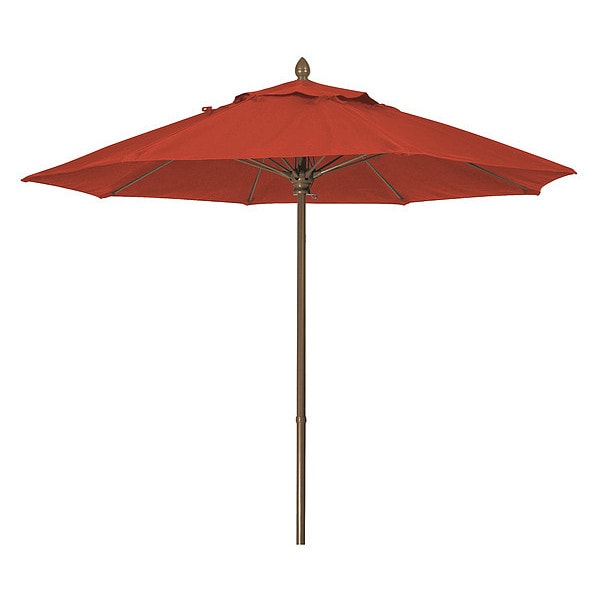 Mrkt Umbrella 8Rib PushUp Cb, Trrct, 7.5Ft