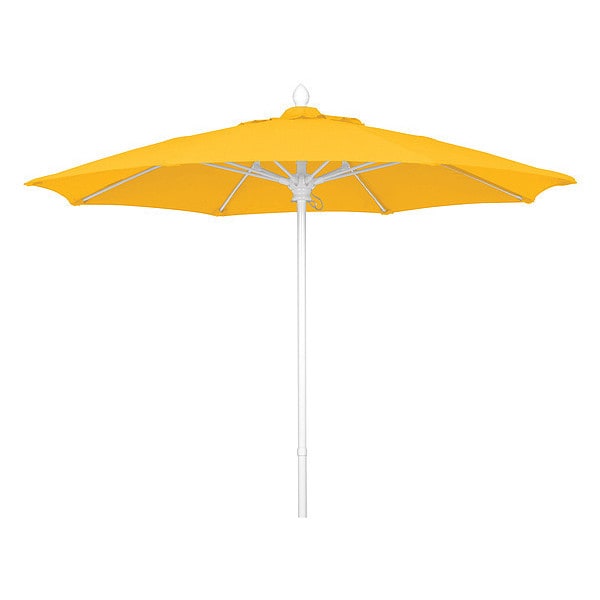 Market Umbrella 8Rib Push Up, Buttercup, 7.5ft.