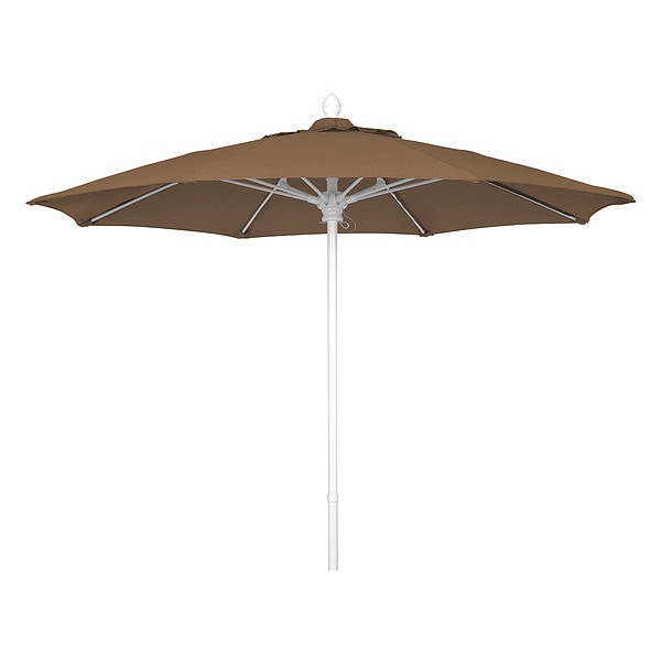 Market Umbrella 8Rib Push Up, Cocoa, 7.5 ft.