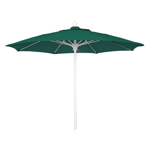 Market Umbrella 8Rib Push Up, Green, 7.5 ft.