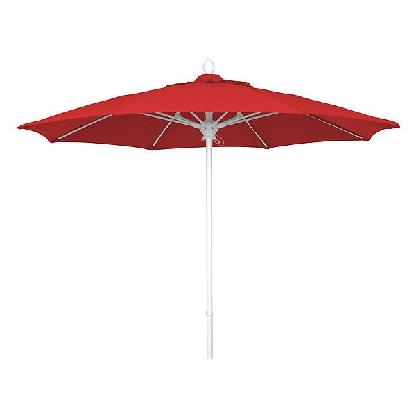 Market Umbrella 8Rib Push Up, Red, 7.5 ft.