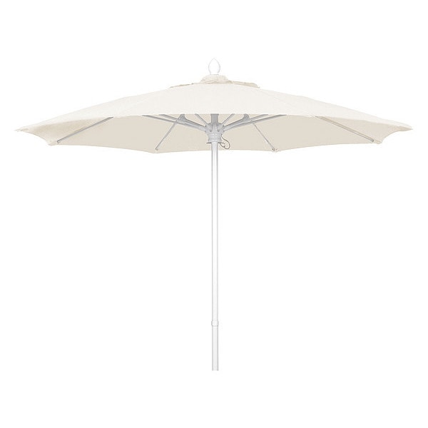 Market Umbrella 8Rib Push Up, Natural, 7.5 ft.