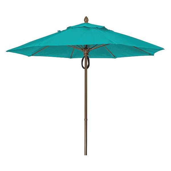 Mrkt Umbrella 8Rib Plly Pin Cb, Aruba, 9Ft