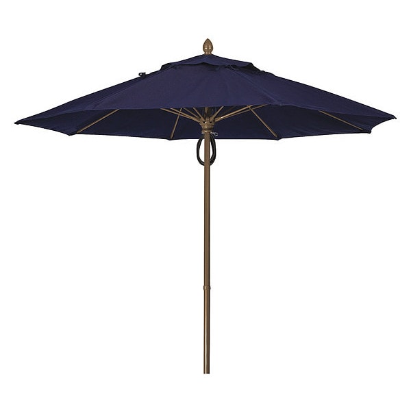 Market Umbrella 8Rib Pulley Pin Cb, Navy, 9ft.