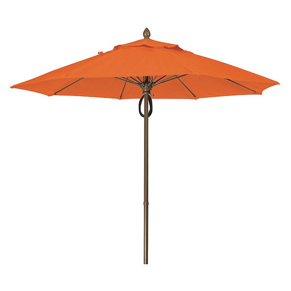 Market Umbrella 8Rib Pulley Pin Cb, Tuscan, 9ft.