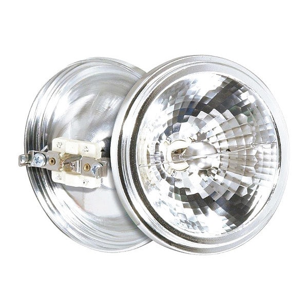 100W AR111 Halogen Light Bulb - G53 Base - Clear Finish