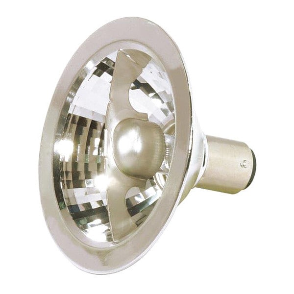 50W AR70 Halogen Light Bulb - Bayonet Double Contact Base - Clear Finish