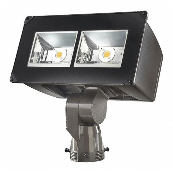 Night Falcon, LED Floodlight Top and Side Visor, Carbon Bronze