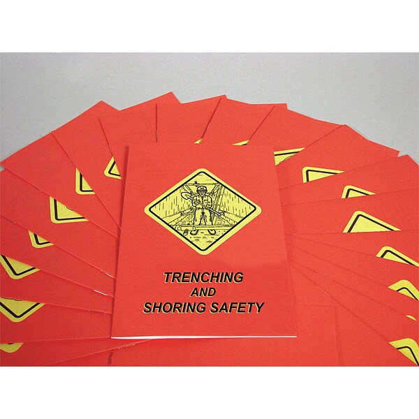 Trenching & Shoring Safety Employee Booklet, PK15