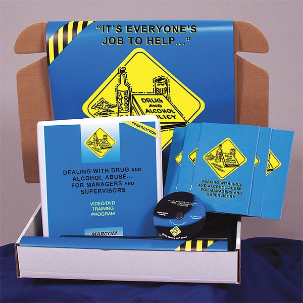 Drug & Alcohol Abuse for Managers Construction Safety Kit
