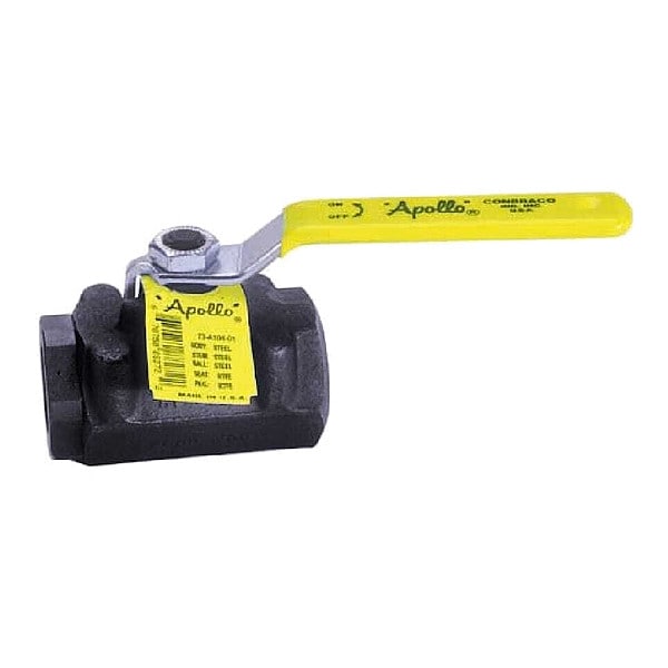 Manual 2-Way Ball Valve, NPT, Carbon Steel