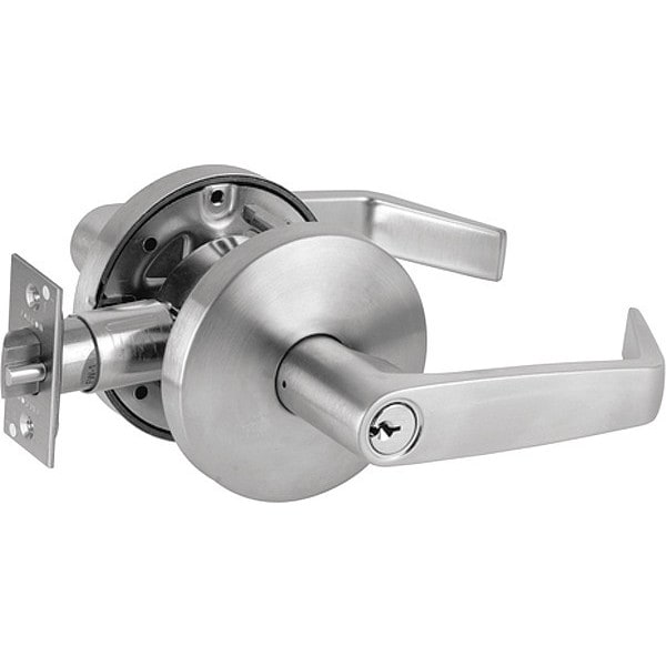 W Series Cylindrical Classroom Lock Dane Lever US26D