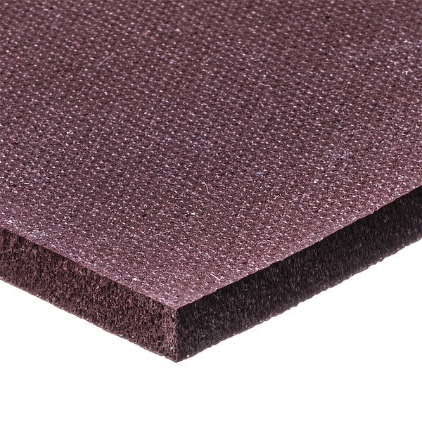 Foam Strip, Closed Cell, 4 in W, 36 in L, 3/16 in Thick, Brown