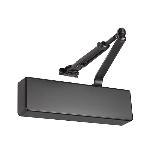 Manual, Hydraulic, Door Closer, Black