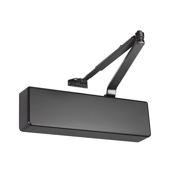 Manual, Hydraulic, Door Closer, Black