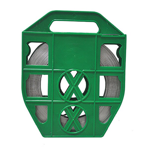 Band, 304 Stainless Steel, 1/2"X0.030"X100Ft, Green Plastic Dispenser