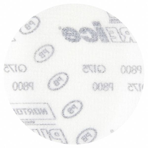 Hook-and-Loop Sanding Disc, Aluminum Oxide, P800 Grit, Coated Type, Q175
