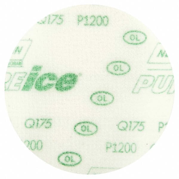 Hook-and-Loop Sanding Disc, Aluminum Oxide, P1200 Grit, Coated Type, Q175