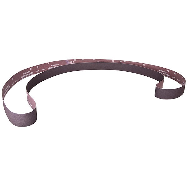Sanding Belt, Coated, Aluminum Oxide, 120 Grit, Medium, Metalite R228