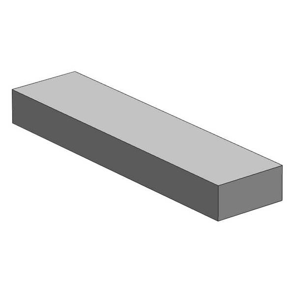 Alloy Steel Rectangle Bar, 12 in L, 4 in W