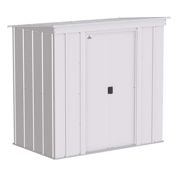 Shed, Gray, Assembled