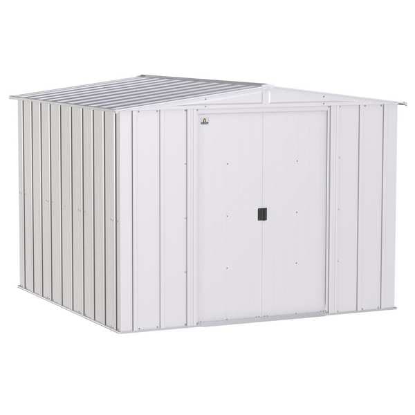 Shed, Gray, Assembled