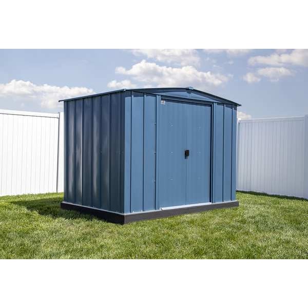 Shed, Blue Gray, Assembled