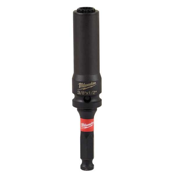 SHOCKWAVE Lineman's 12 Point 3/8 in. and 1/2 in. 2-in-1 Socket