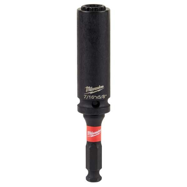 SHOCKWAVE Lineman's 12 Point 7/16 in. and 5/8 in. 2-in-1 Socket